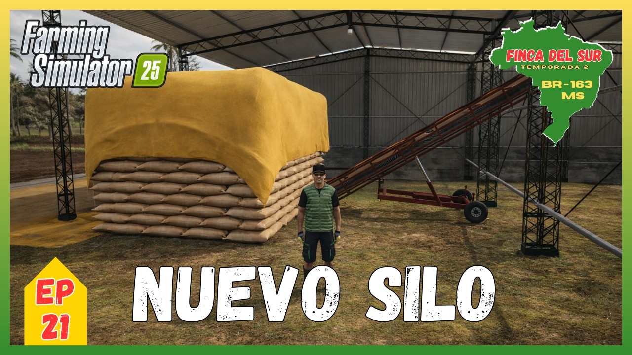 🚜LA LLUVIA NOS CORTA LA COSECHA || FINCA DEL SUR T2 EP 21