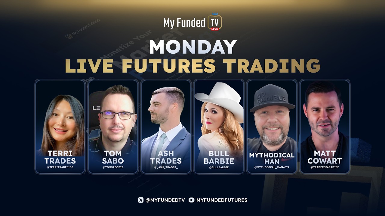 Monday: Live Futures Trading & Market Talk | MyFundedTV 02/23/26