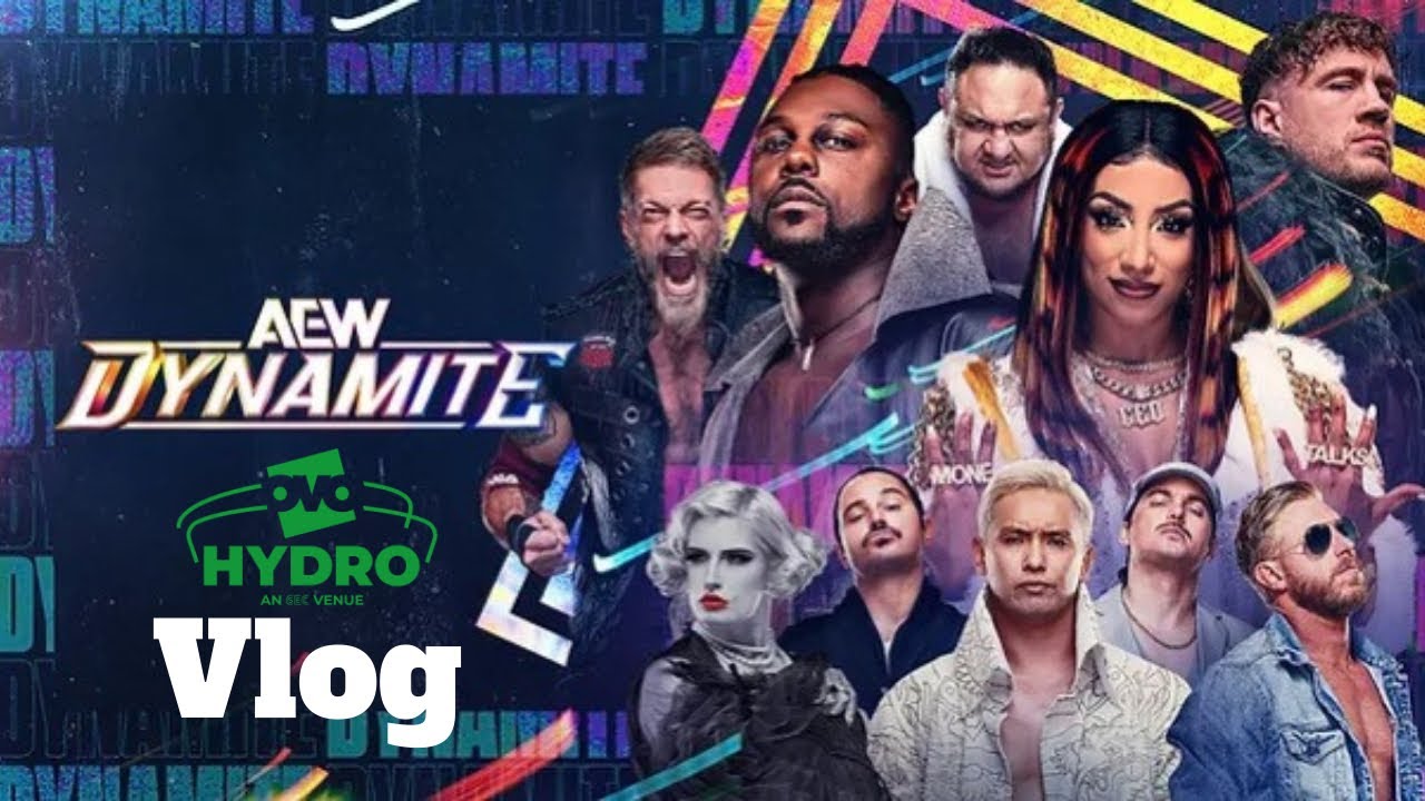 AEW Dynamite | Glasgow Scotland Vlog | 10/20/25
