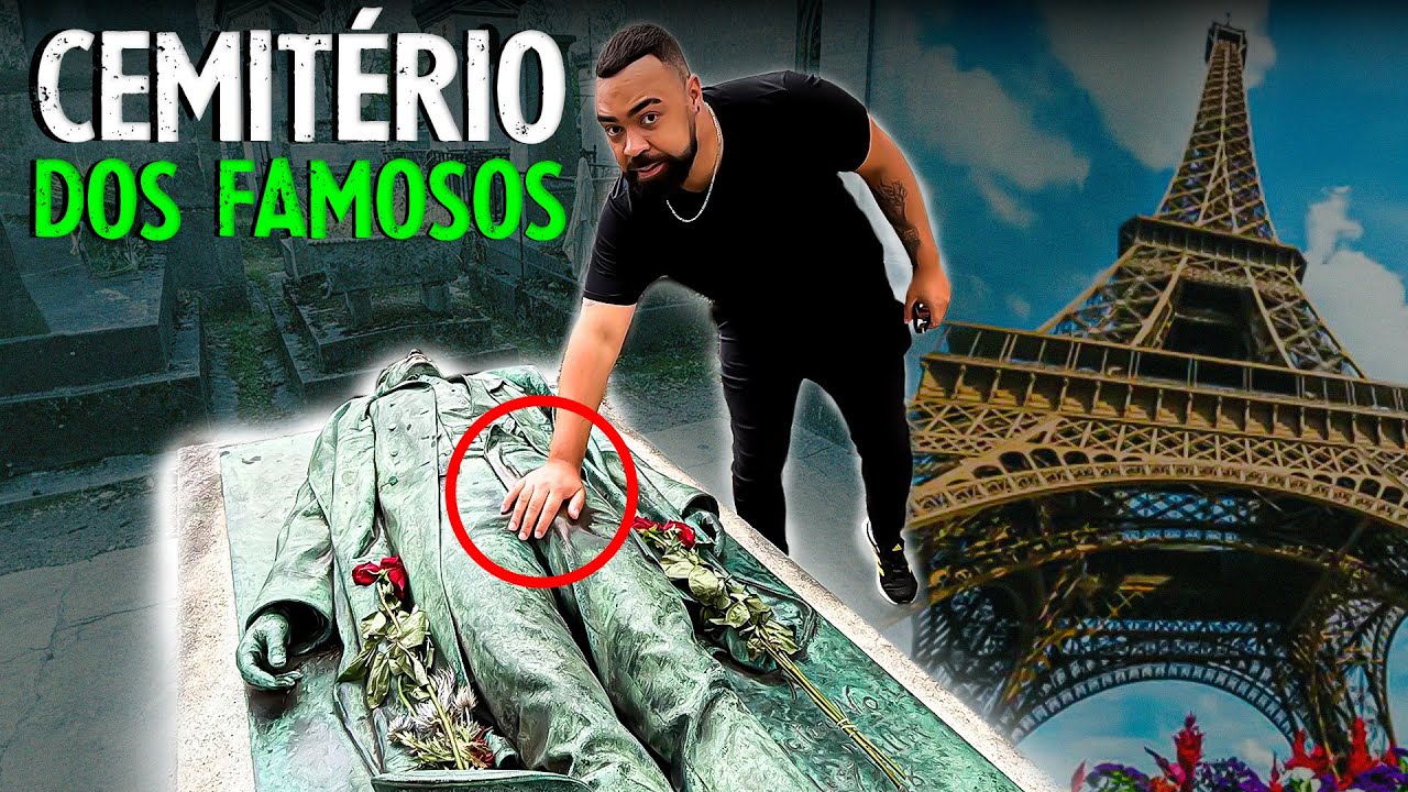 ESTE CEMITÉRIO TEM UMA ALA DE VAMPIROS - Père-Lachaise em Paris