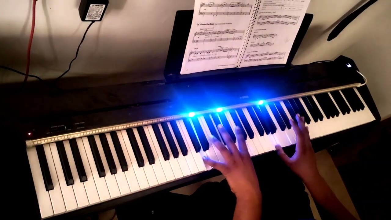 Choose the Blues (Exercise for finger and wrist strength and flexibility)