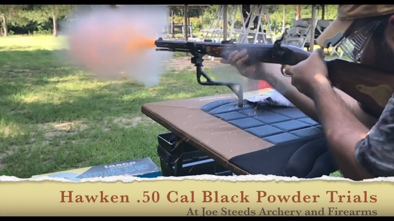 .50 cal Traditions Hawken rifle Black Powder Trials