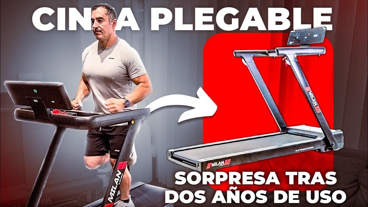Prueba de CINTA de CORRRER PLEGABLE. Sorpresas tras 2 años de uso en CASA!! - Fitnessdigital