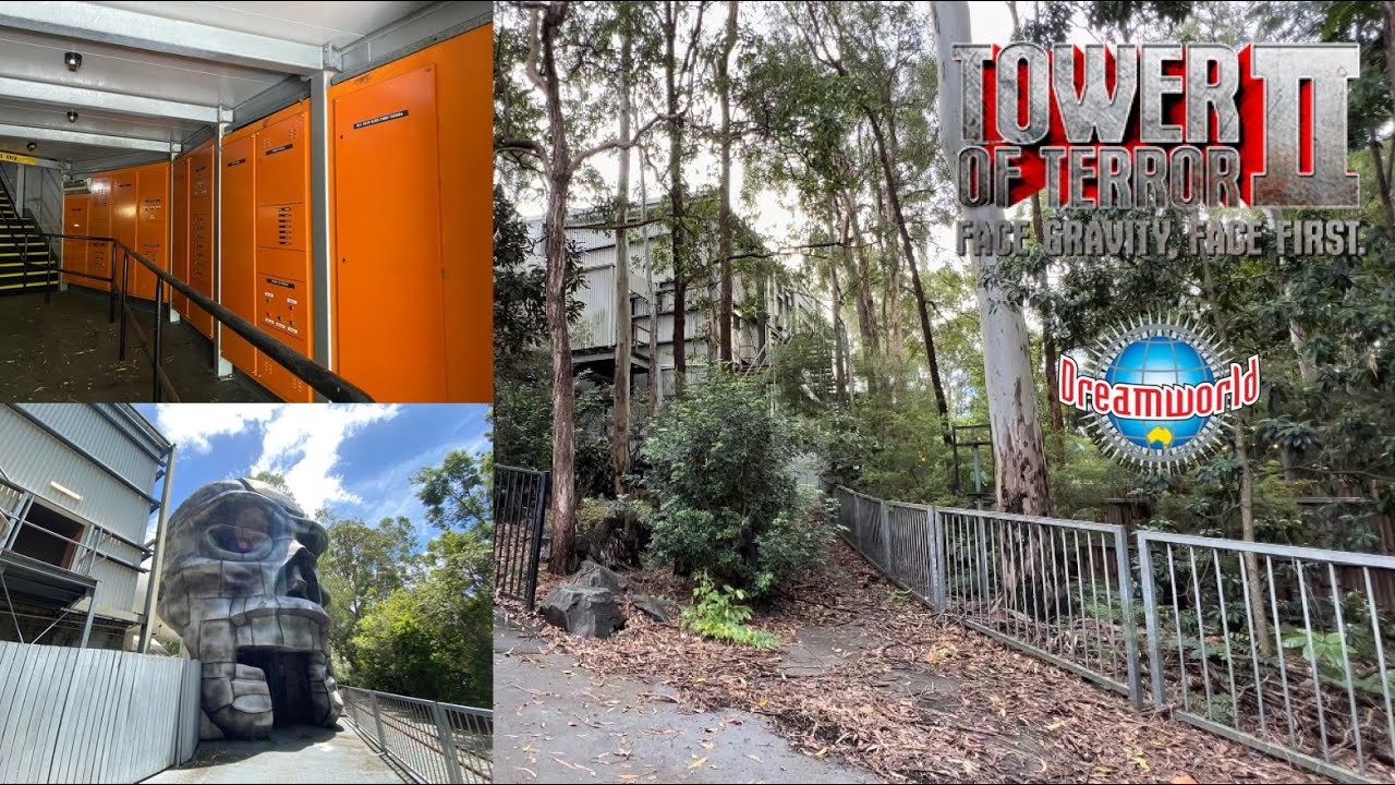 Tower Of Terror 2 All Stages Demolition (2019 - 2022) - Dreamworld Australia