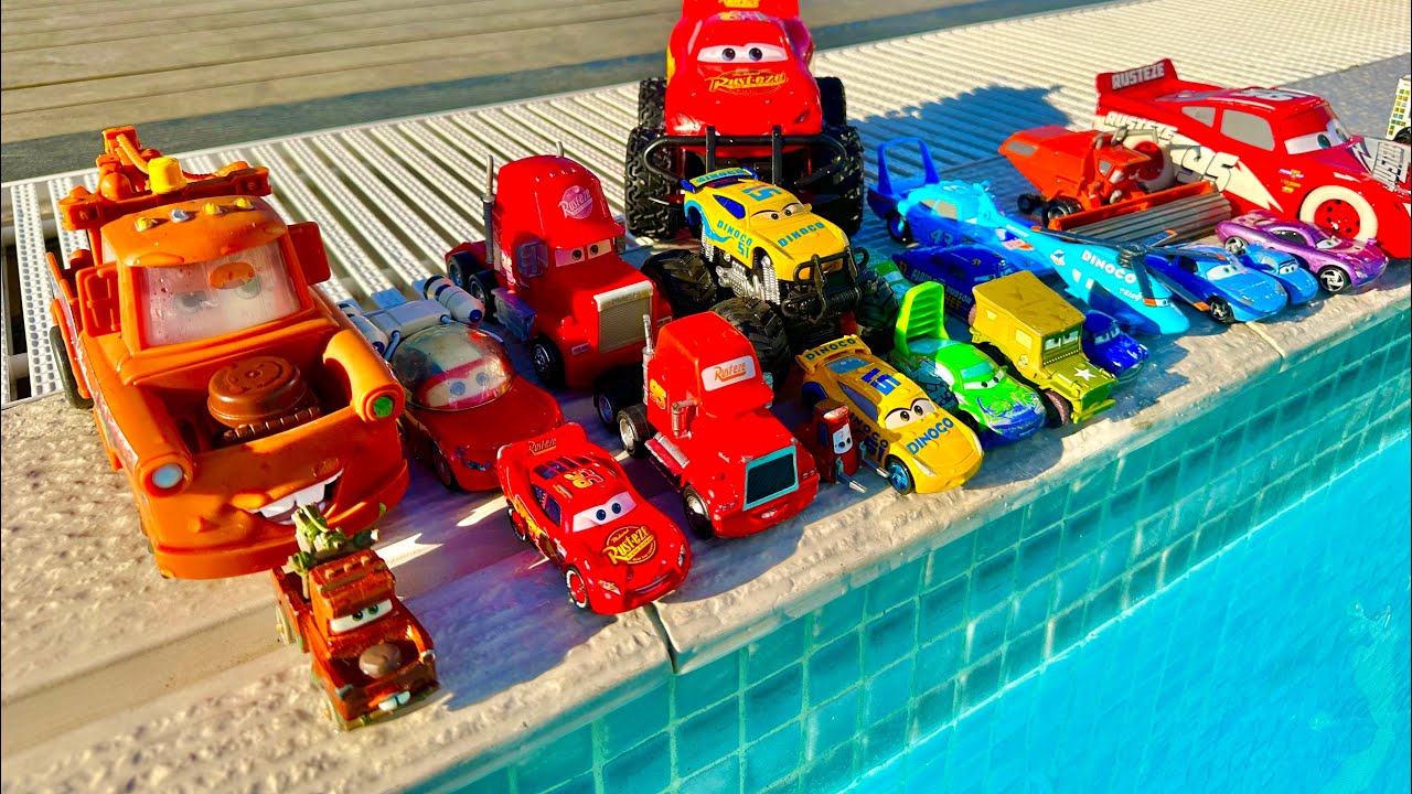 Disney Pixar Cars toys Review | Lightning McQueen, Finn McMissile, Mack, Doc Hudson,Cruz Ramirez