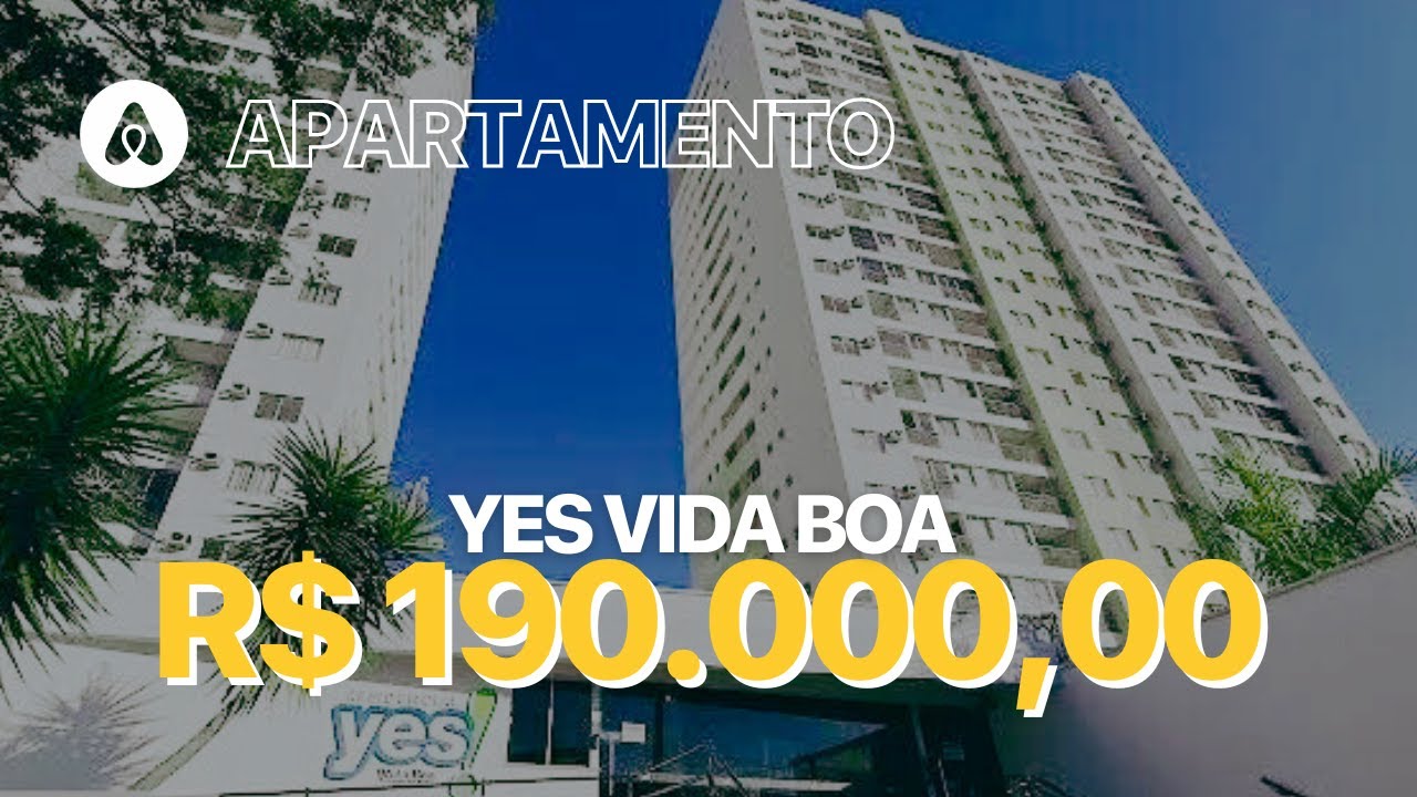 🍀 APARTAMENTO COM 2 QUARTOS, 56M² REPLETO EM ARMÁRIOS NO YES VIDA BOA VILA JARAGUÁ, GOIÂNIA/GO