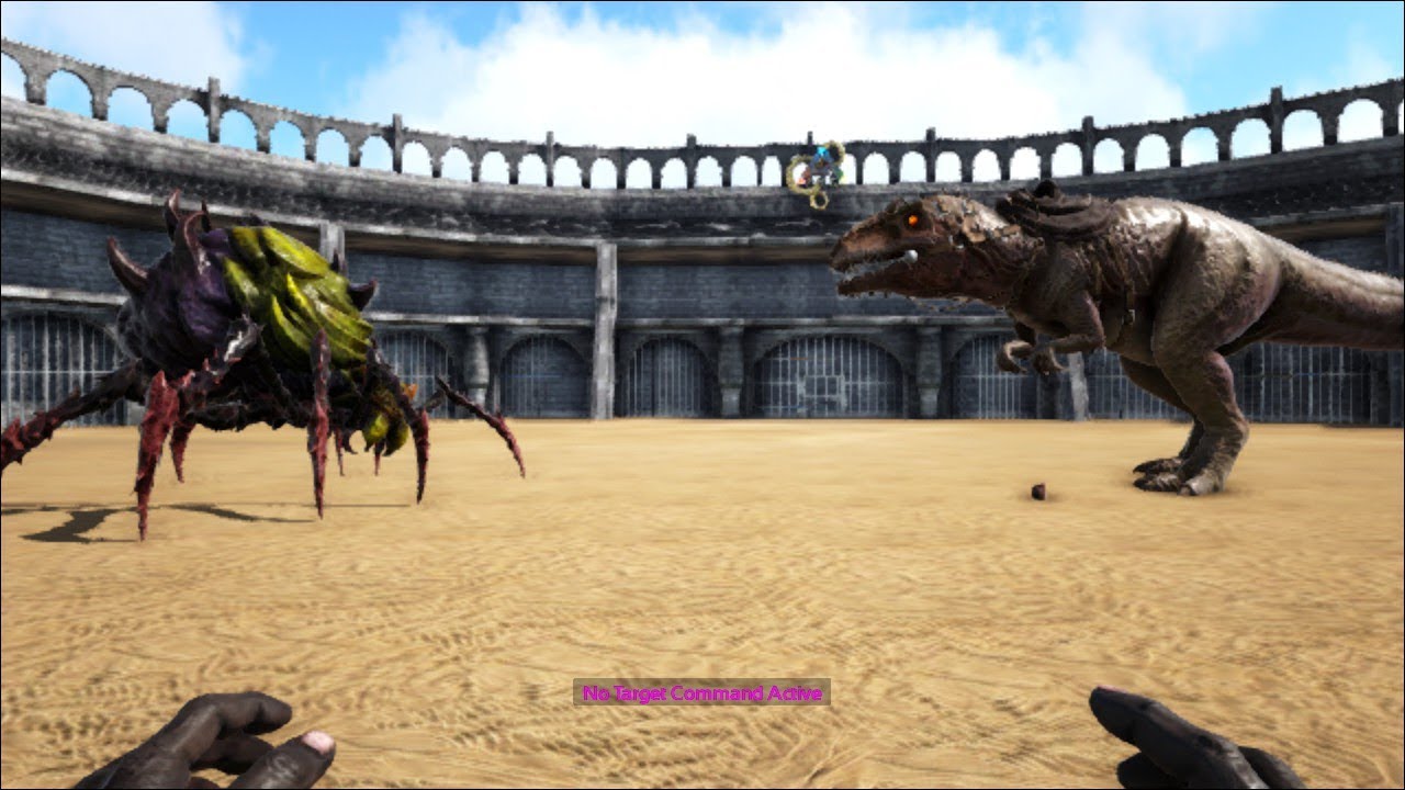 Broodmother vs Giganotosaurus [ARK Arena #7]