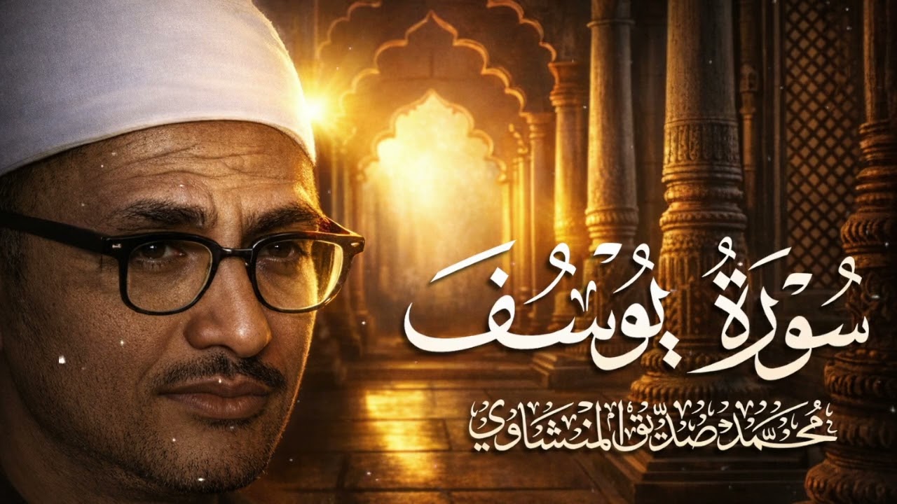 سورة يوسف كاملة بدون صدى صوت   الشيخ محمد صديق المنشاوى رحمه 23الله