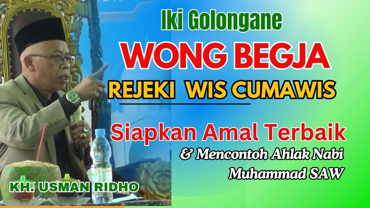 Ngaji Full Lucu Mertua Hj Mumpuni : Lakukan Ini Jika ngin Kaya yang Barokah