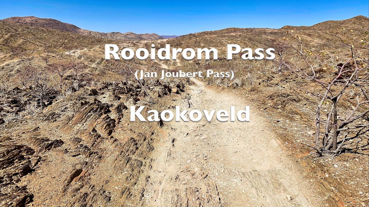Rooidrom (Jan Joubert) Pass from Marble Mine to Rooidrom. Namibia Kaokoveld