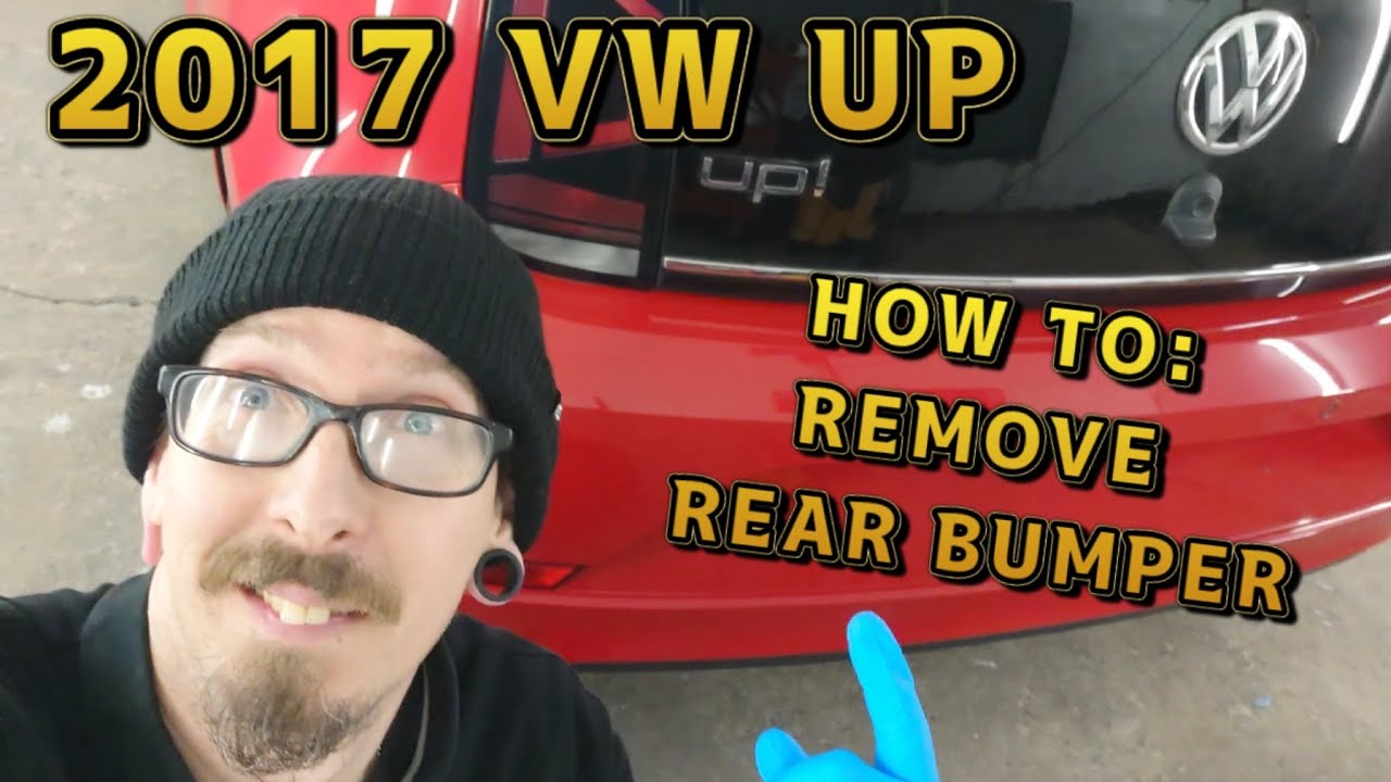 2017 Volkswagen Up - How to: Remove Rear Bumper