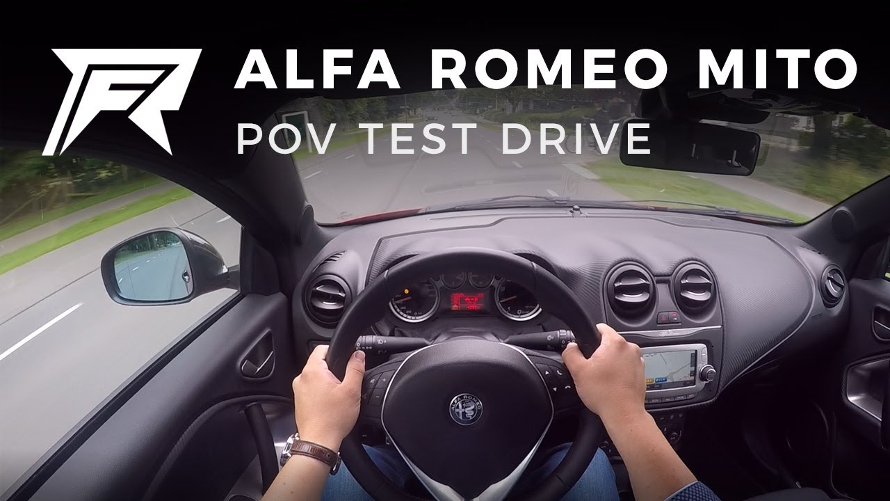 2017 Alfa Romeo MiTo Turbo TwinAir - POV Test Drive (no talking, pure driving)