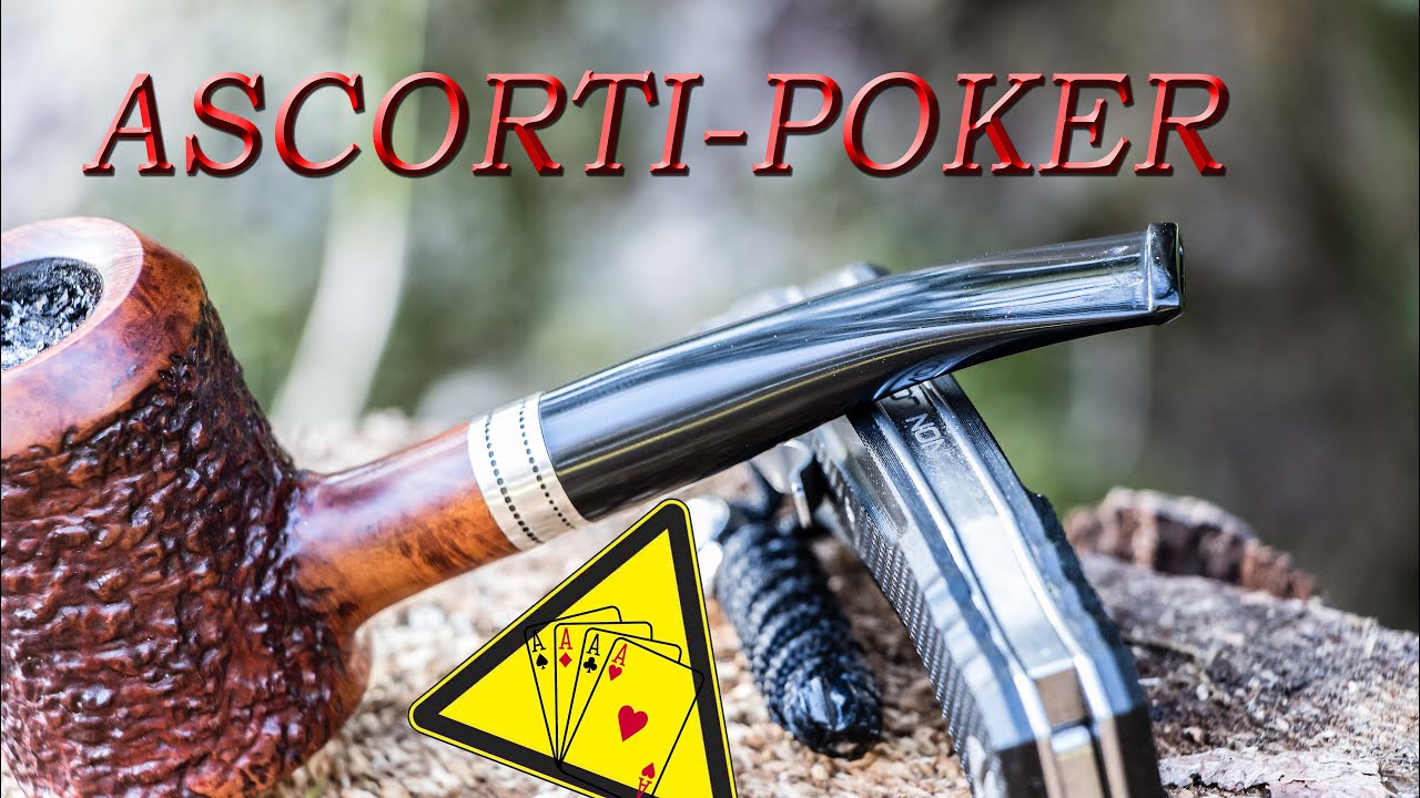 Vorstellung / Review Tabakpfeife: Ascorti Poker - Weihnachtsedition 95 (Cherrywood)