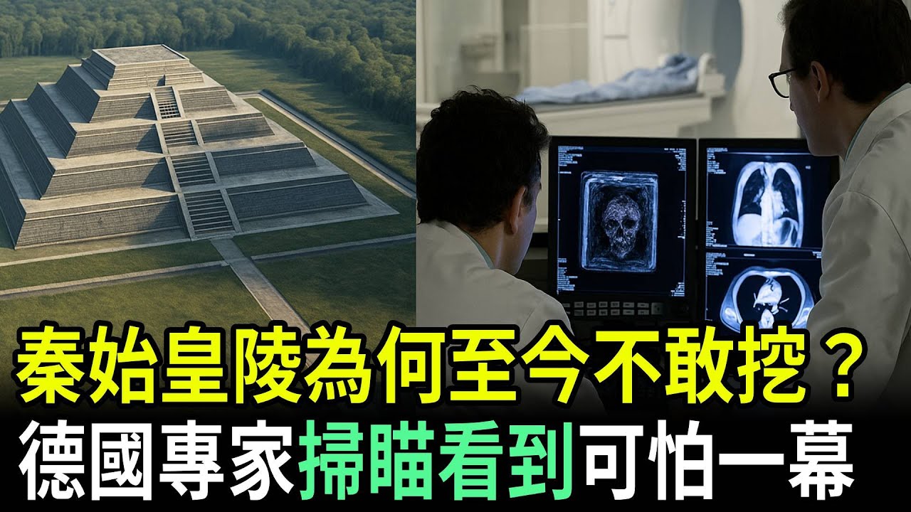 秦始皇陵裡藏著什麼？德國專家一掃描，驚呆全世界！| ByBy