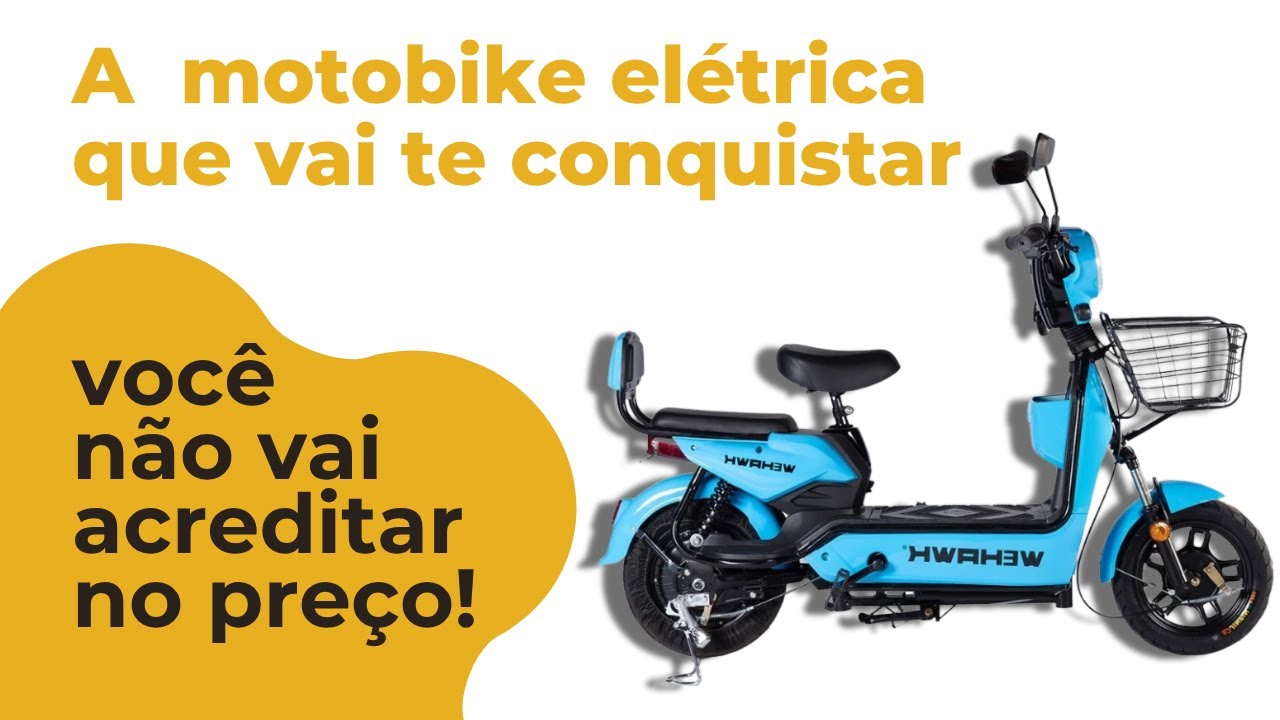 🔥Voce não vai acreditar no preço dessa bicicleta elétrica. Vale a pena? Vale muito!!