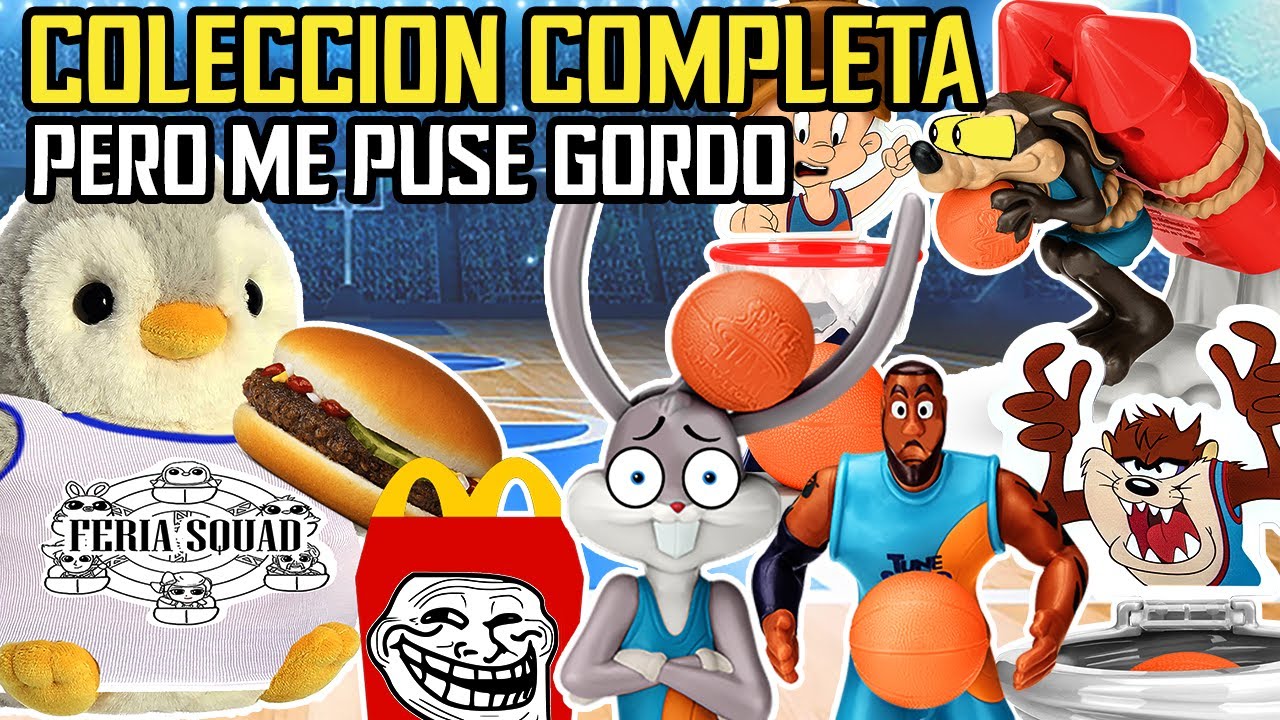Cajita Feliz Space Jam 2   Mcdonald's Bugs Coleccion Completa  Parte 2  || Pachi  y LOS LOONEY