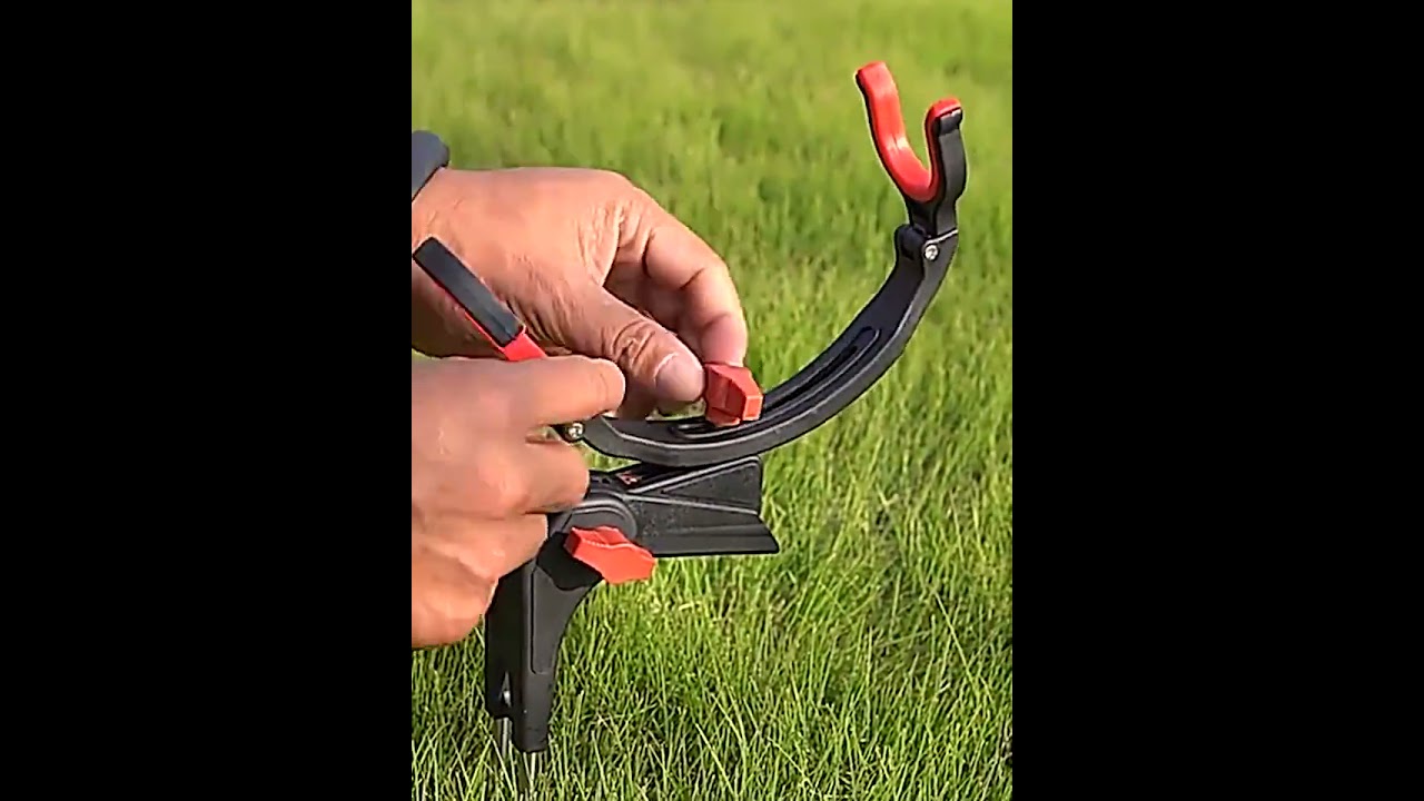 360 Degree Adjustable Fishing Pole Holder Universal Fishing Foldable Bracket  Rod Rack Stand