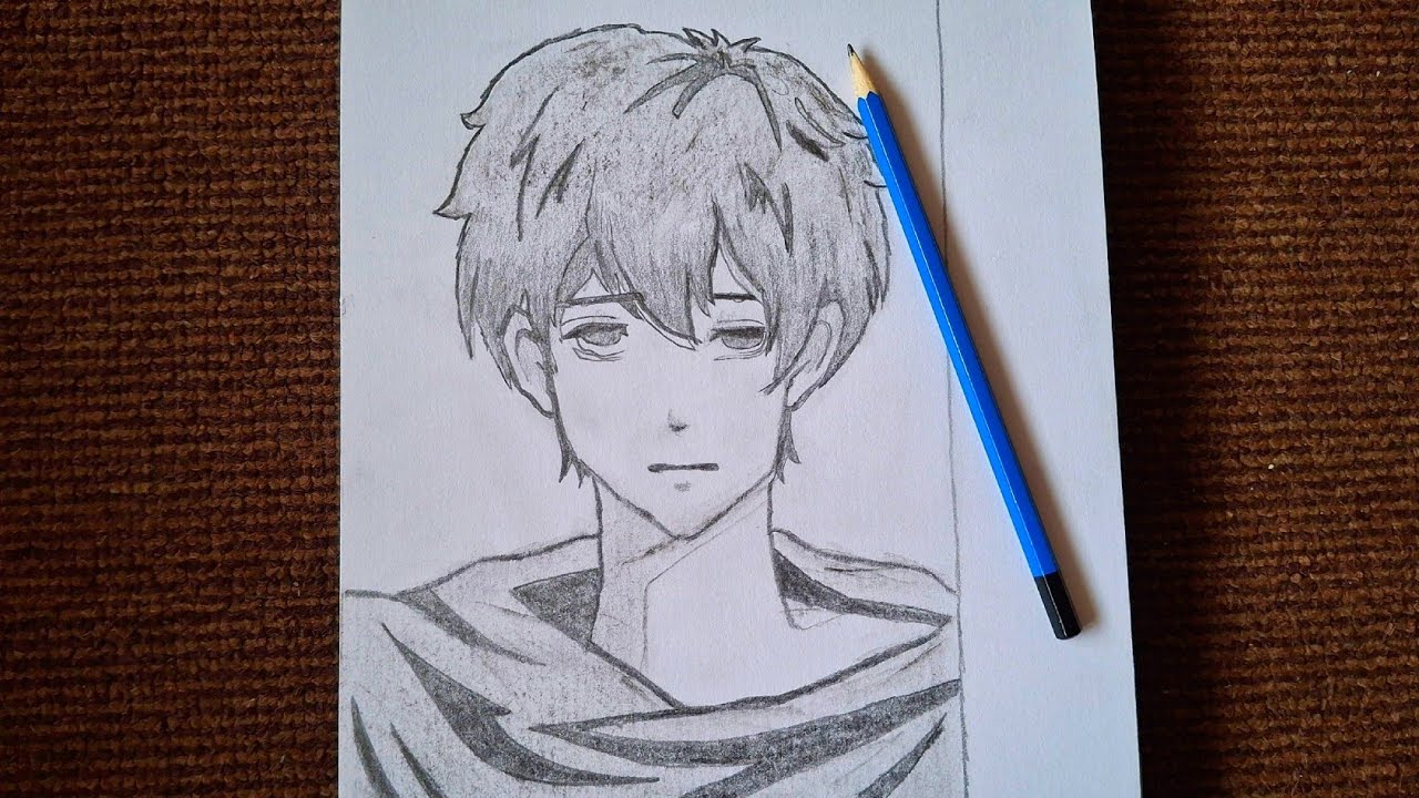 Anime Boy Pencil Drawing | Easy Sketch Timelapse #AnimeDrawing #AnimeBoy #AnimeArt #AnimeSketch 