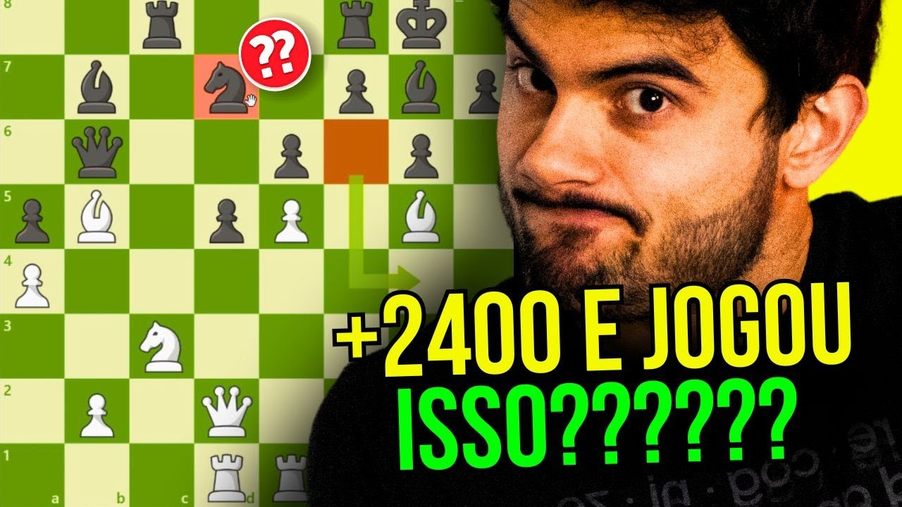 NUNCA vi alguém tão forte cometer esse ERRO... Na Busca do Top5 do mundo no chess.com! xadrez!