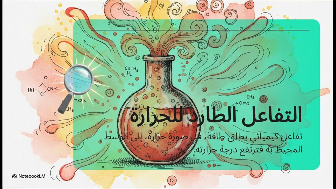 النار الكامنة  فهم التفاعلات__التغيرات الحرارية المصاحبة للتفاعلات الكيميائية_الجزء الثاني