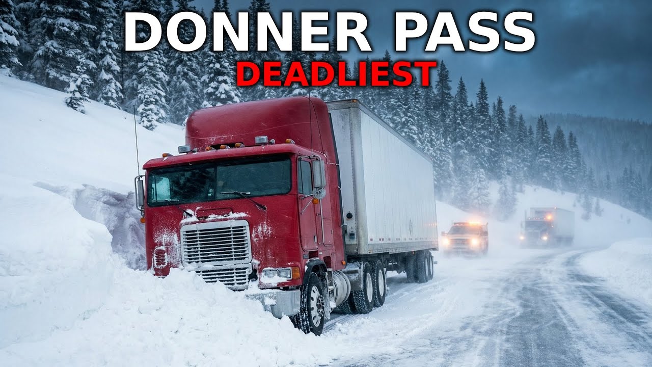 Donner Pass on I-80 | California's Most Dangerous Winter Road