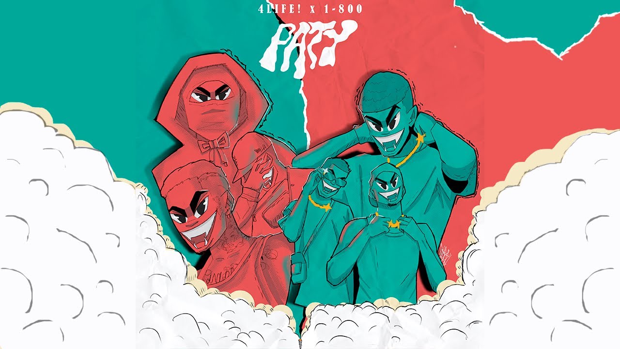 4LIFE! x 1-800WRLD - Paty💃(Feat. Aklipe, Jeall, Vance, Sicko, Vict & Corle) [Official Visualizer]