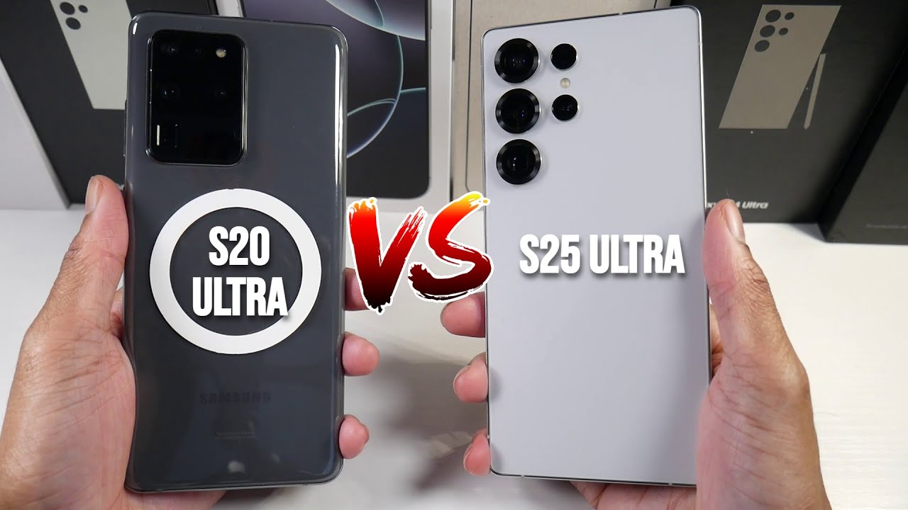 Samsung Galaxy S25 Ultra VS Samsung Galaxy S20 Ultra! (Camera Comparison, PUBG & Display & Speed)