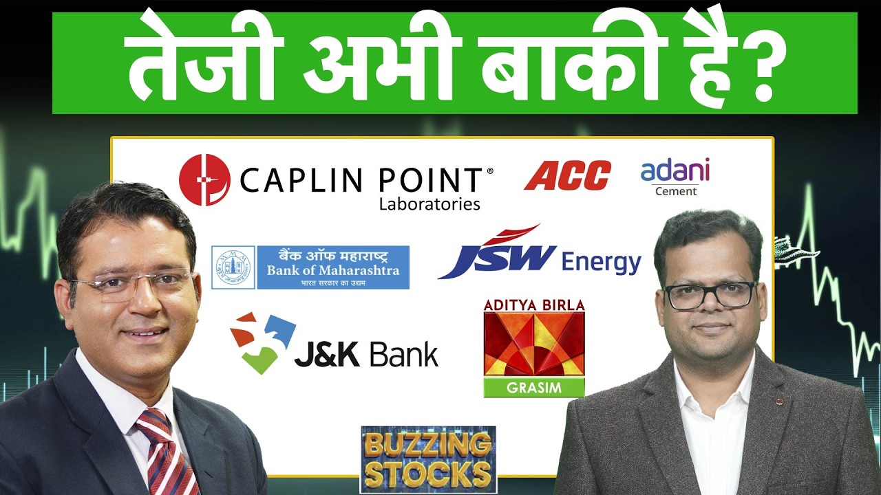 J&K Bank, Bank of Mah, IRB Infra, JSW Energy, Grasim, Caplin Point, NLC, Panacea Bio में क्या करें?