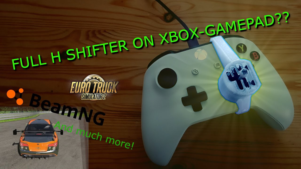 Xbox One Gamepad FULL Realistic STICK-SHIFTER