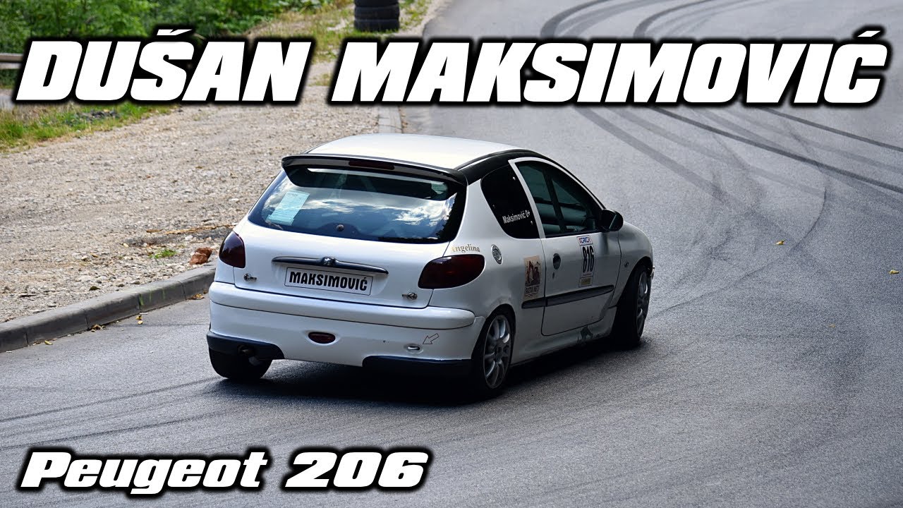 Dusan Maksimovic - Brdska trka Vlasenica 2025 - Peugeot 206