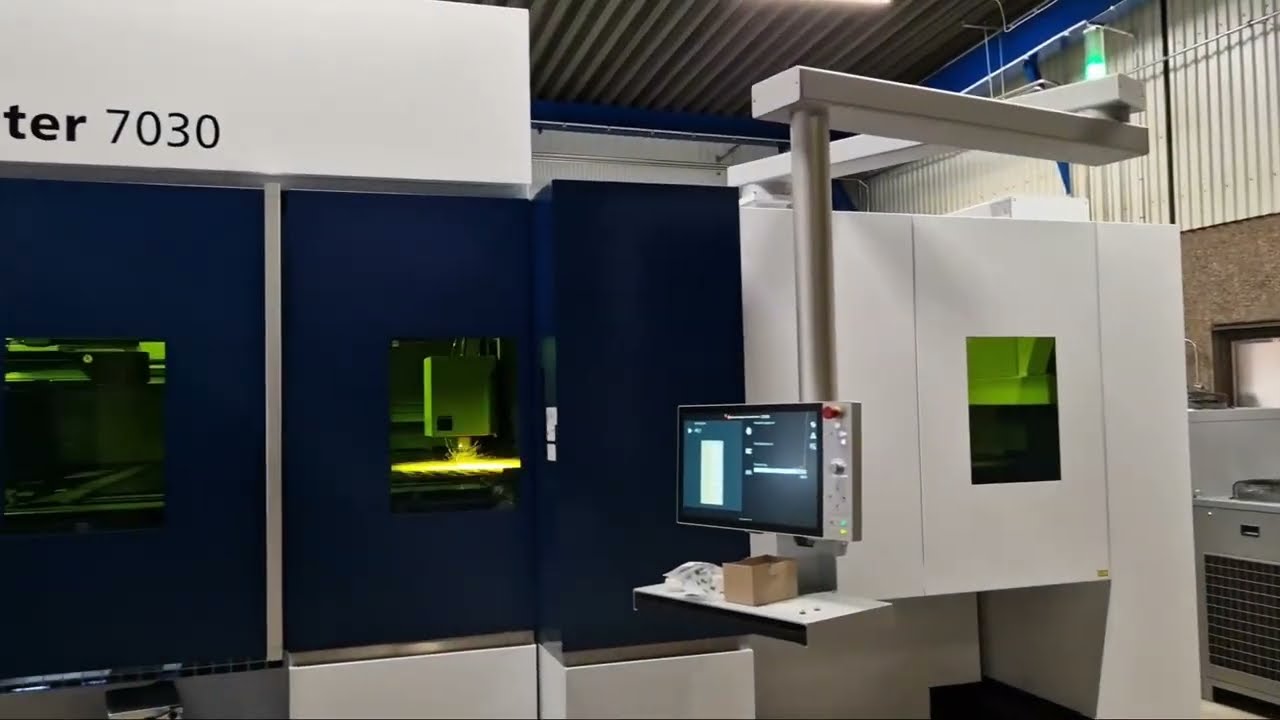 Be-Ge Plåtindustri Fiberlaser TruLaser Center 7030