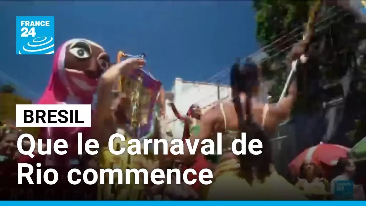 Carnaval de Rio : les festivités commencent ! • FRANCE 24