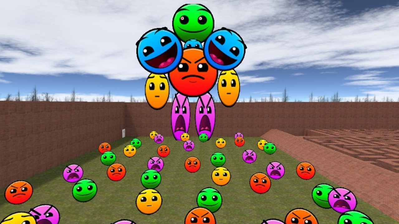 POV MY NAME IS BIG LOBOTOMY AND UNLIMITED NEXTBOT BUTFULL MAZE #gmod #MDAsalathossain