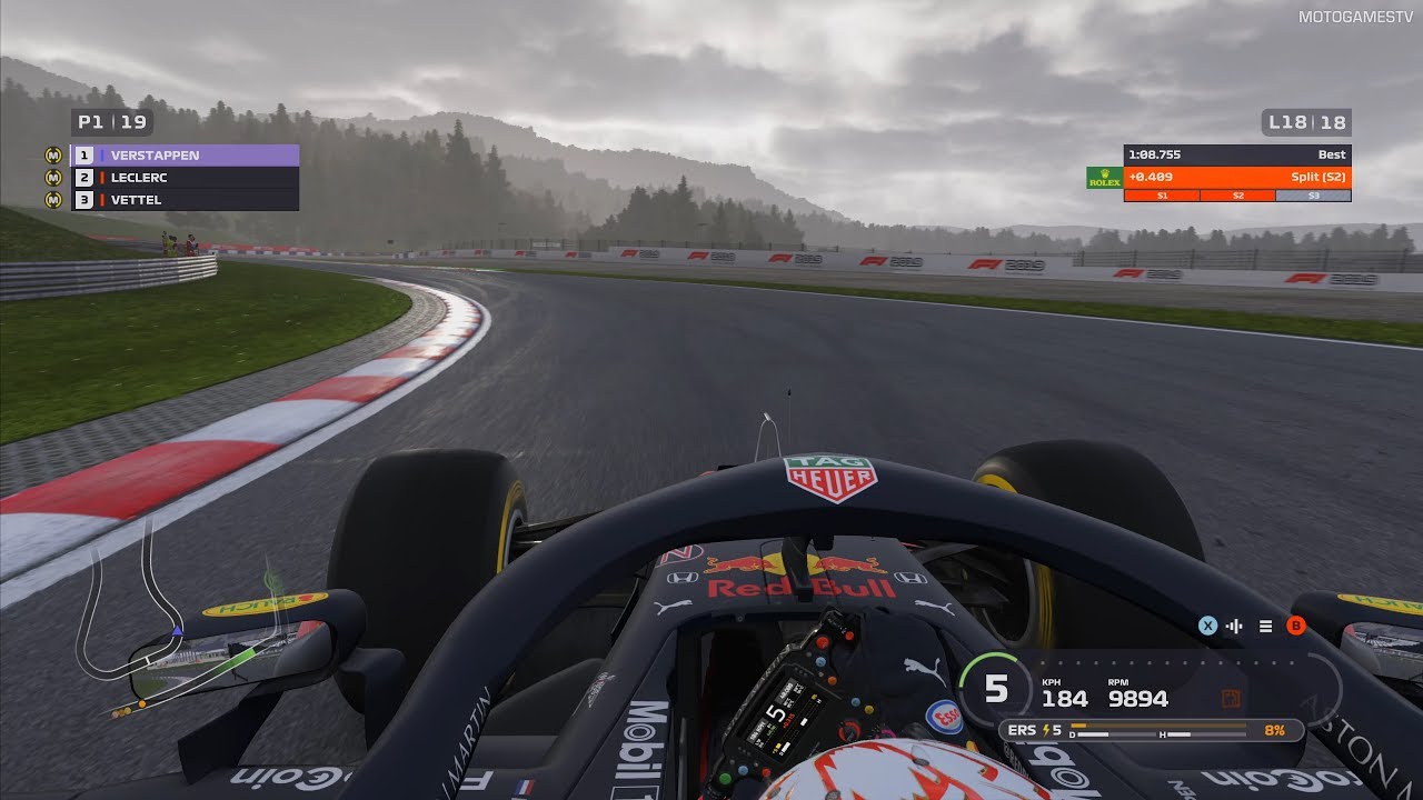 F1 2019 - 25% Race at Red Bull Ring (Spielberg) + Formation Lap [4K 60FPS]