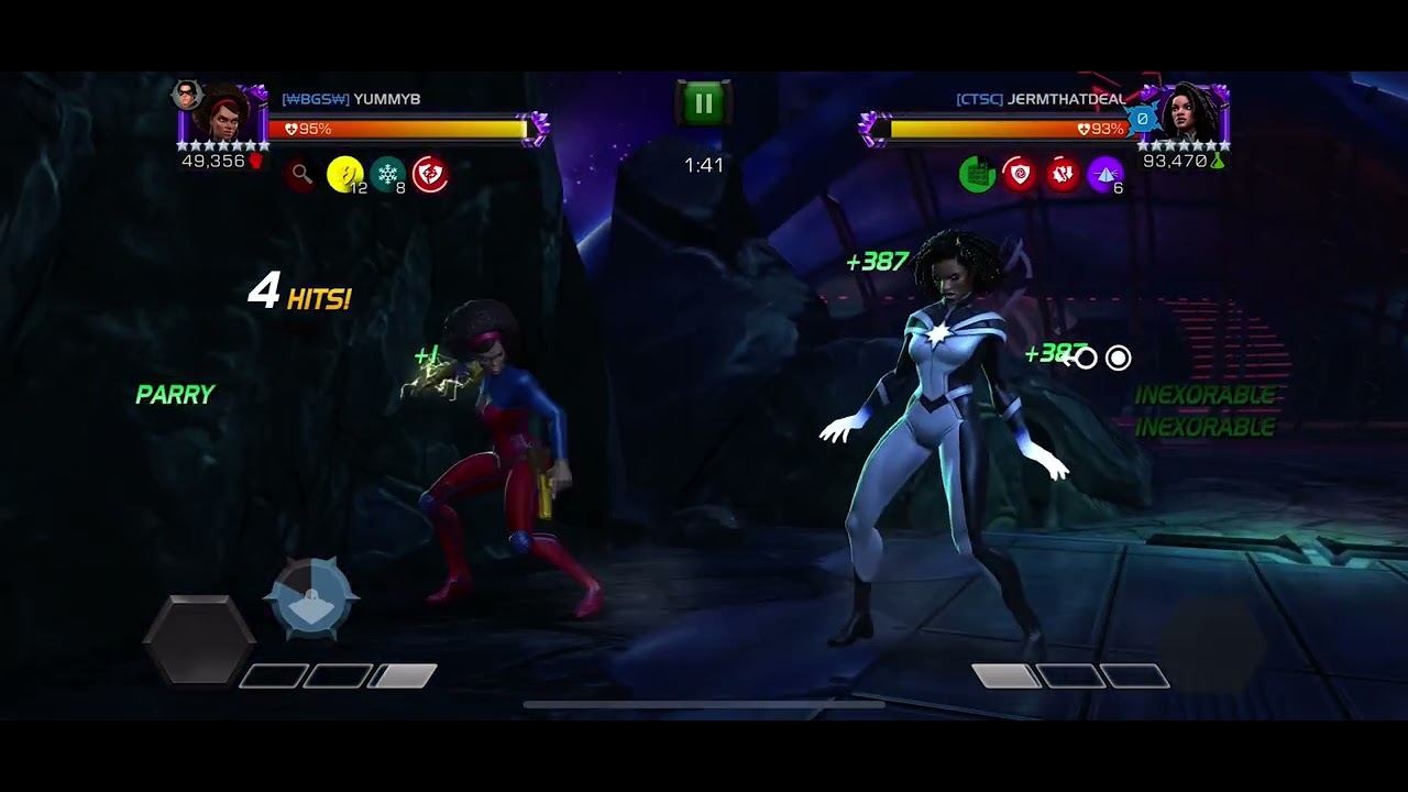 Biggest Misty Knight VS Biggest Photon MCOC