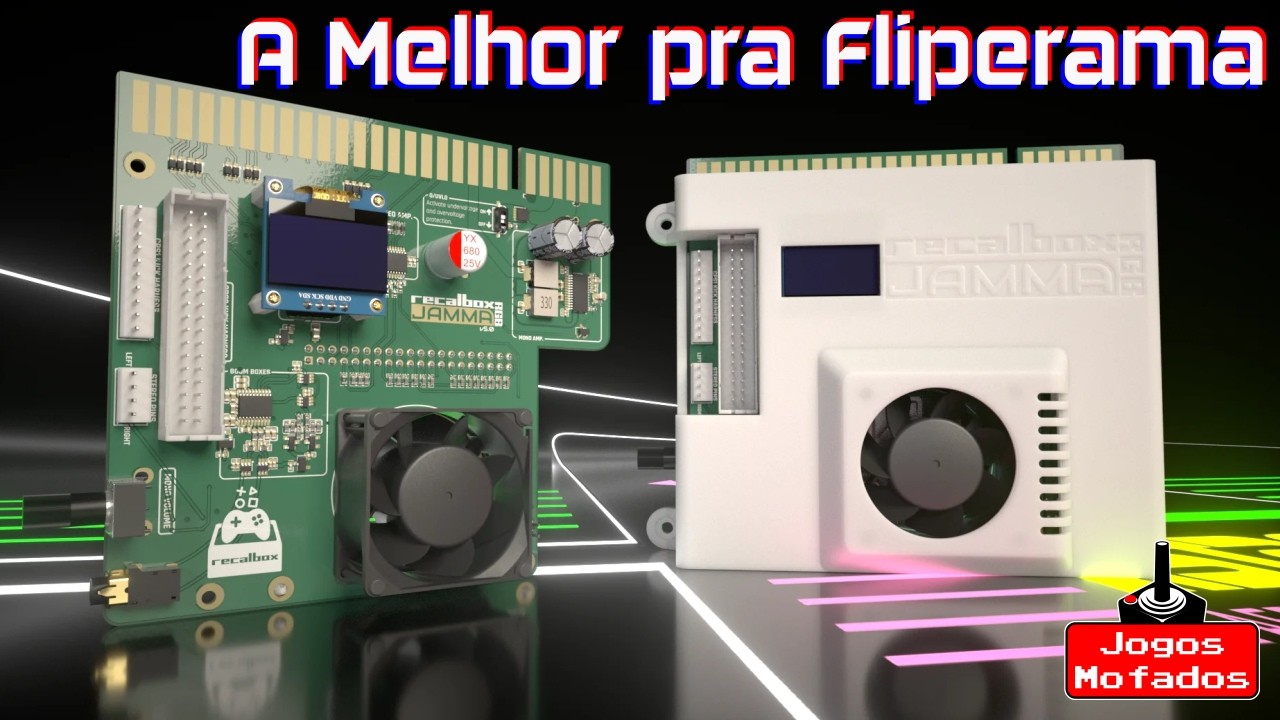 Conheça a Recalbox RGB JAMMA  - Multi com Raspberry Pi 5 no Fliperama Clássico
