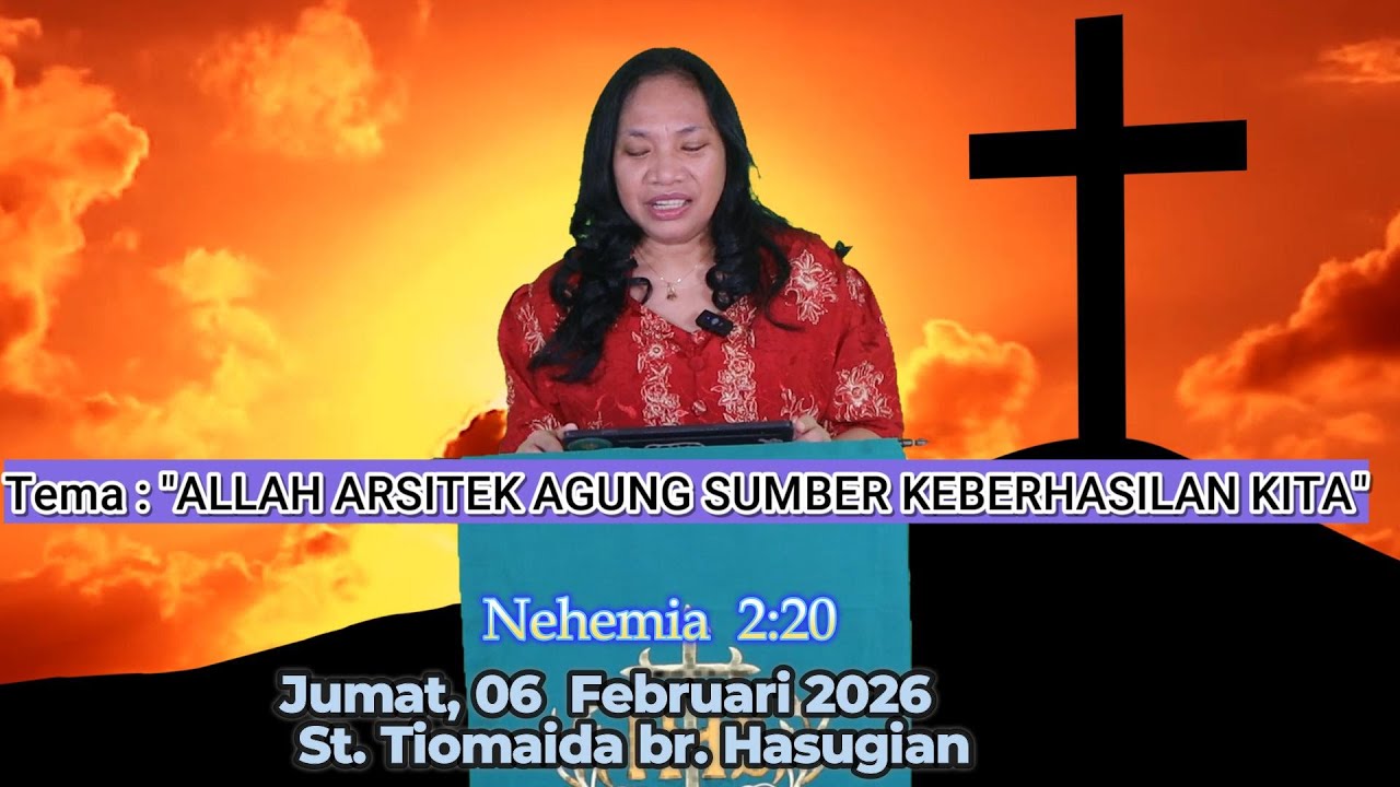 RENUNGAN  HARIAN   2026 HKBP BANDUNG REFORMANDA 06 Februari   2026