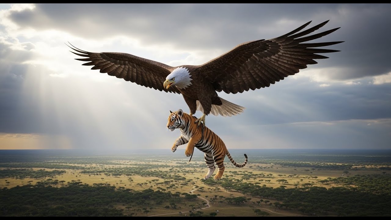 A Giant Eagle Captured a Tiger Cub &mdash; What the Ranger Did Next Turned Into a Race Against Time