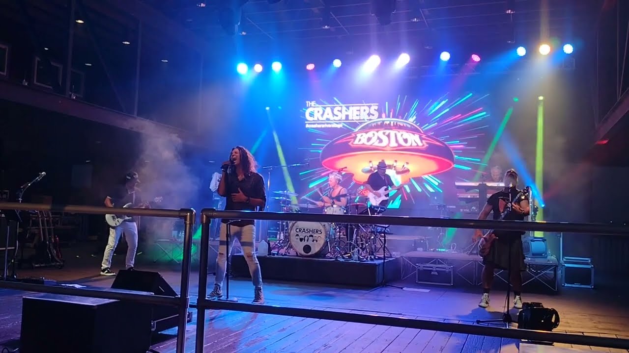 The Crashers live @ Riverstage Jeffersonville, IN,  June 2, 2023, playing  Boston Foreplay/Longtime.