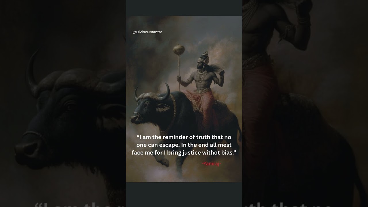 Yamraj The Truth No One Can Escape #shorts #Yamraj #Karma #Justice #HinduMythology #LifeLessons