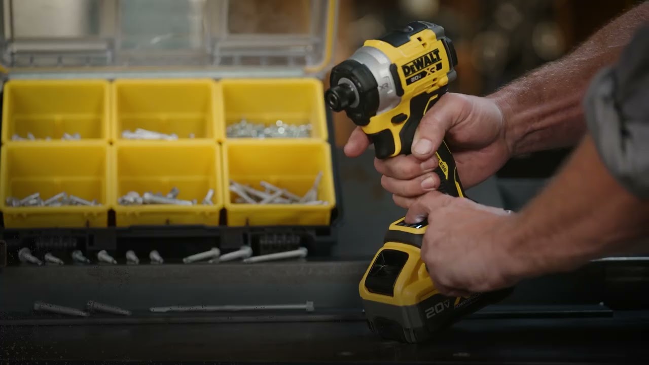 How to Use Self-Drilling Screws with DEWALT&reg; XR&reg; Impact Driver (DCF860B)