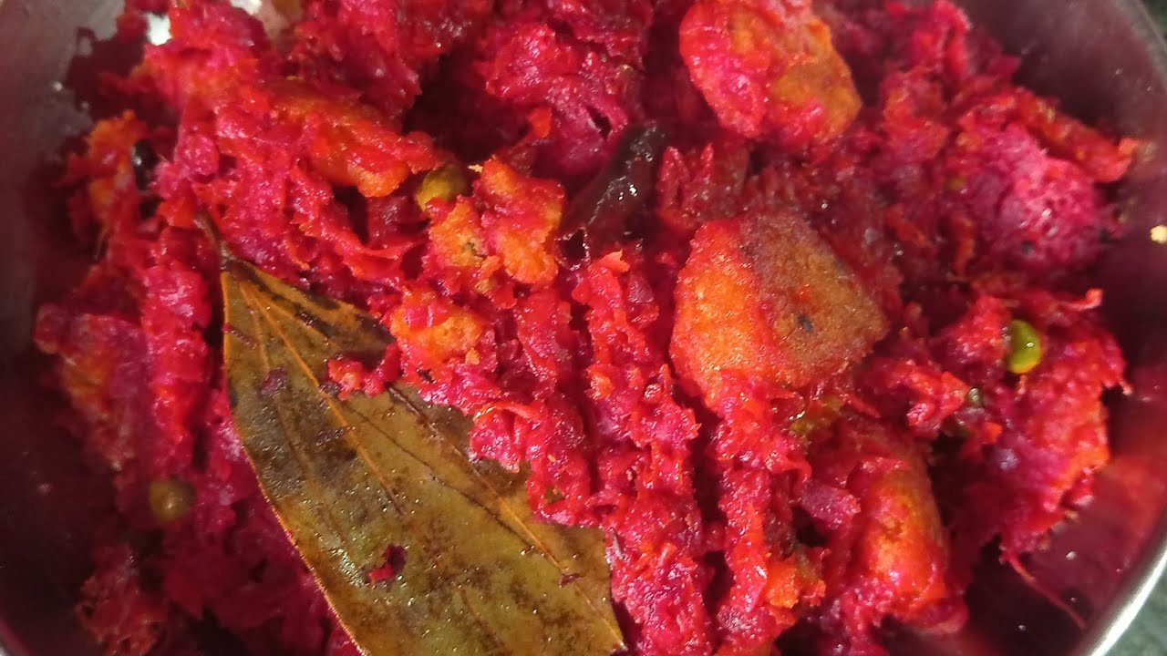 বিট গাজরের নিরামিষ ঘন্ট | Beet Gajorer Niramish Ghonto #sonarrannaghor #beetroot #gajar #বিট #গাজর 
