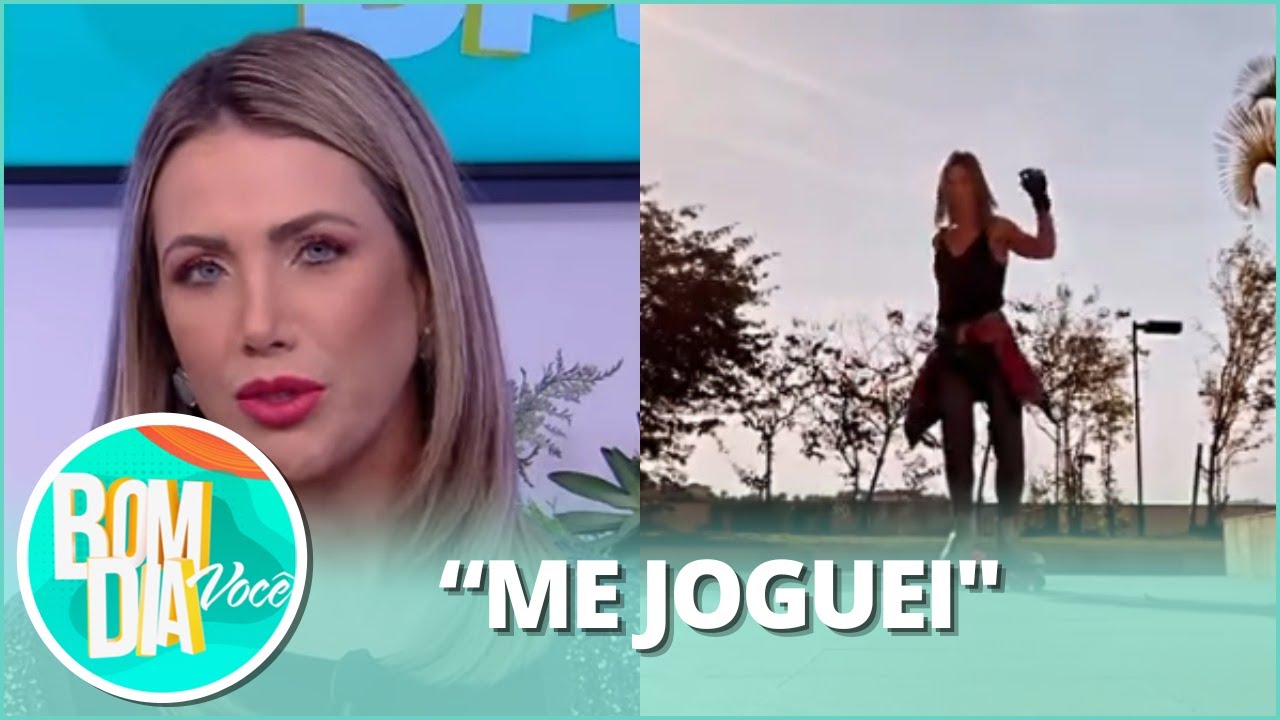 &Eacute;rica Reis fala sobre hobby e afasta preconceito: &ldquo;Qual problema de andar de patins na minha idade?