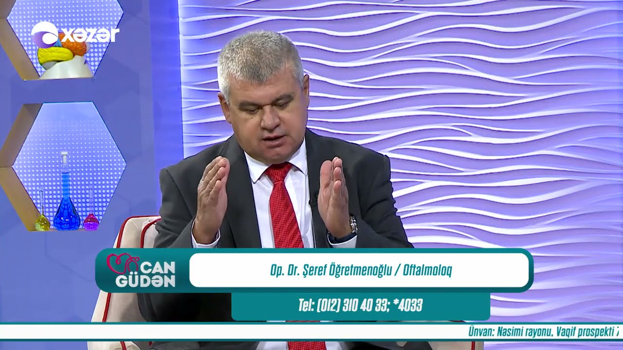 Op.Dr. Şeref Öğretmenoğlu - Ən son lazer texnologiyası ReLEx SMİLE, Qlaukoma