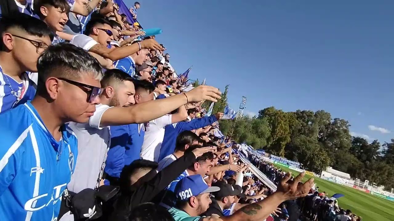 Tremenda fiesta tombina en el estadio Victor Legrotaglie. Godoy Cruz (la banda del expreso) vs unión