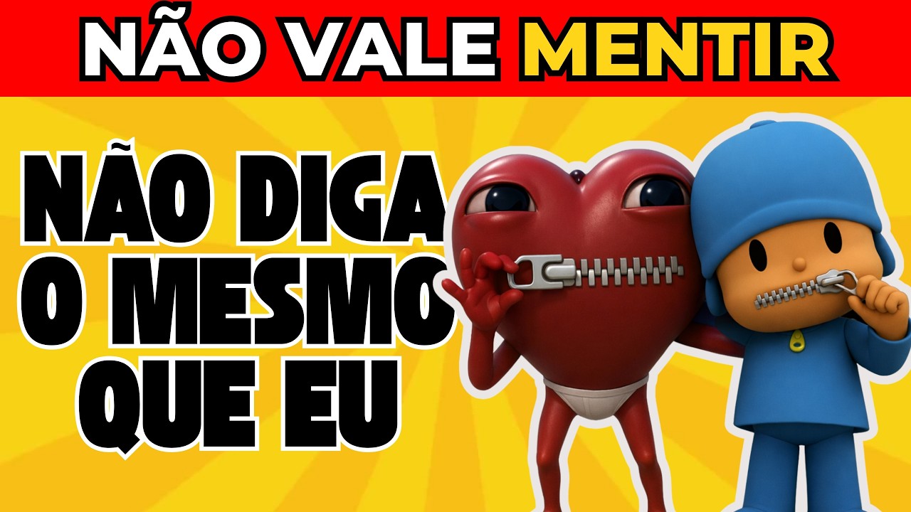 🤐 NÃO diga o Mesmo que EU ❌ | Só 1% Consegue Vencer | Super Maratona | Detona Quiz