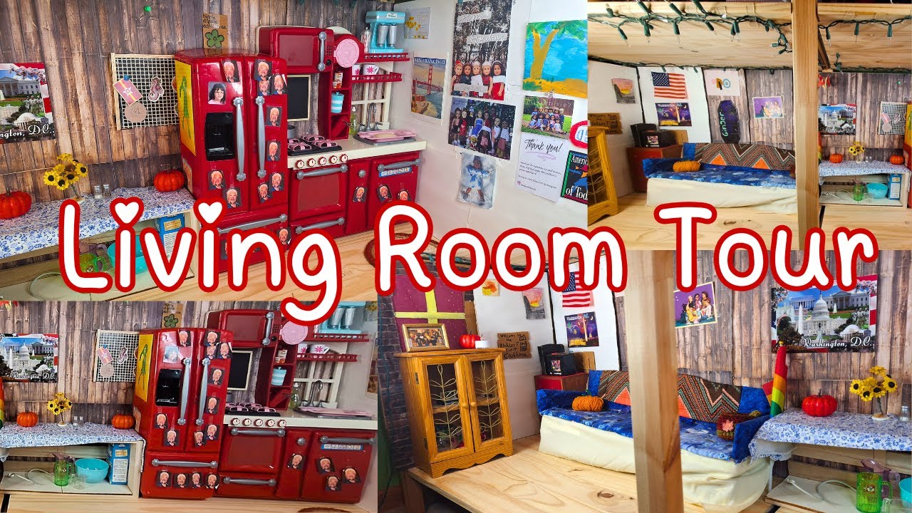 2025 American Girl Doll Living Room Tour
