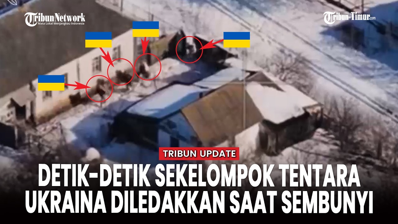 Drone Rusia Hancurkan Pos Komando Ukraina di Sumy, Tentara Diburu Saat Kabur