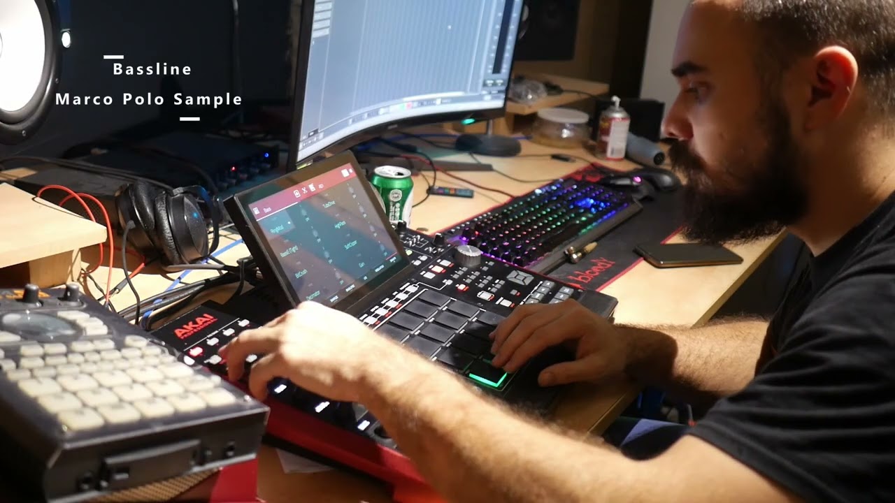 Dusty Boom Bap making video  with Akai MPC X