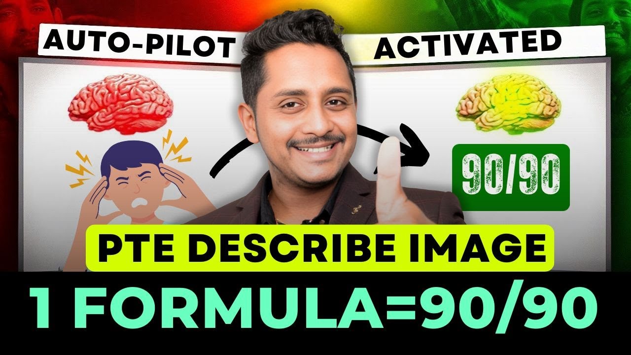 PTE Describe Image Hack 🔥 | Auto-Pilot Formula for 90/90 Score!